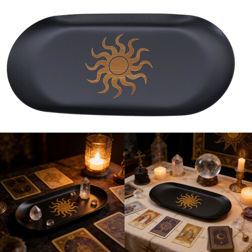 Candlestick Astrology Stainless Candle Plate Decors-Type B 2