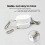 3Pack Retractable Plant Hanger for Garden Flower Pot,Hanging 2