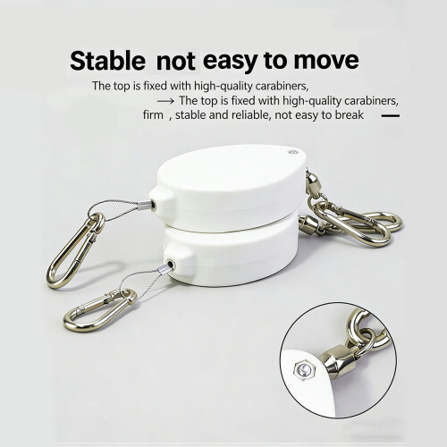 3Pack Retractable Plant Hanger for Garden Flower Pot,Hanging 1