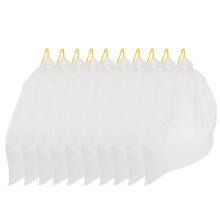 Honey Filter Bag 10PCS Reusable Nylon Mesh Beekeeping Supplies Fine Filtration Food Grade Strainer Set