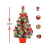 Pre-Lit Tabletop Christmas Tree Snow Flocked 7 Inch 3