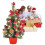 Pre-Lit Tabletop Christmas Tree Snow Flocked 7 Inch 4