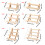 Multiple Level Fragrances Bottle Rack-Three-Layer Short 30cm 6