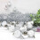 Christmas Ball Ornaments Silver 24 Pieces 3