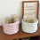 Stilvolle runde Make-up-Organizer mit hübschen Blumenmustern-A 6