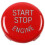 2x Start Stop Engine Button Push Button Ignition  Cover Replacement for  X1 X3 X5 X6 Z4 (Black&Red) 8