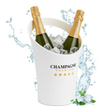 Cubitera blanca para 2 botellas - Enfriador de champán