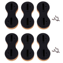 6 Stück für Fcs Fusion Fin Box Surfbrett Finnen Surf Fin Fcs Stecker 5 Grad Surfbrett Zubehör