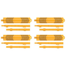 Spa-Mineralsticks für -Zubehör, Spa--Mineralstick-Einsätze, Filterkartusche - Gelb, 4er-Pack