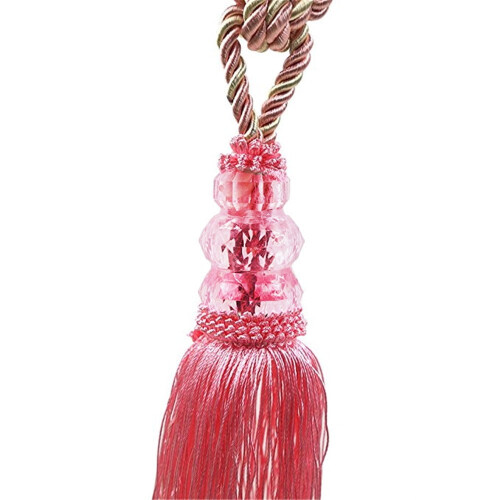 Raffhalter mit Kristallperlenquasten (2er-Pack) 1