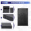 3.5 Inch HDD Enclosure USB 3.0 to  Hard Drive Case SSD Enclosure External Solid State Hard Drive Disk Box-US Plug 3