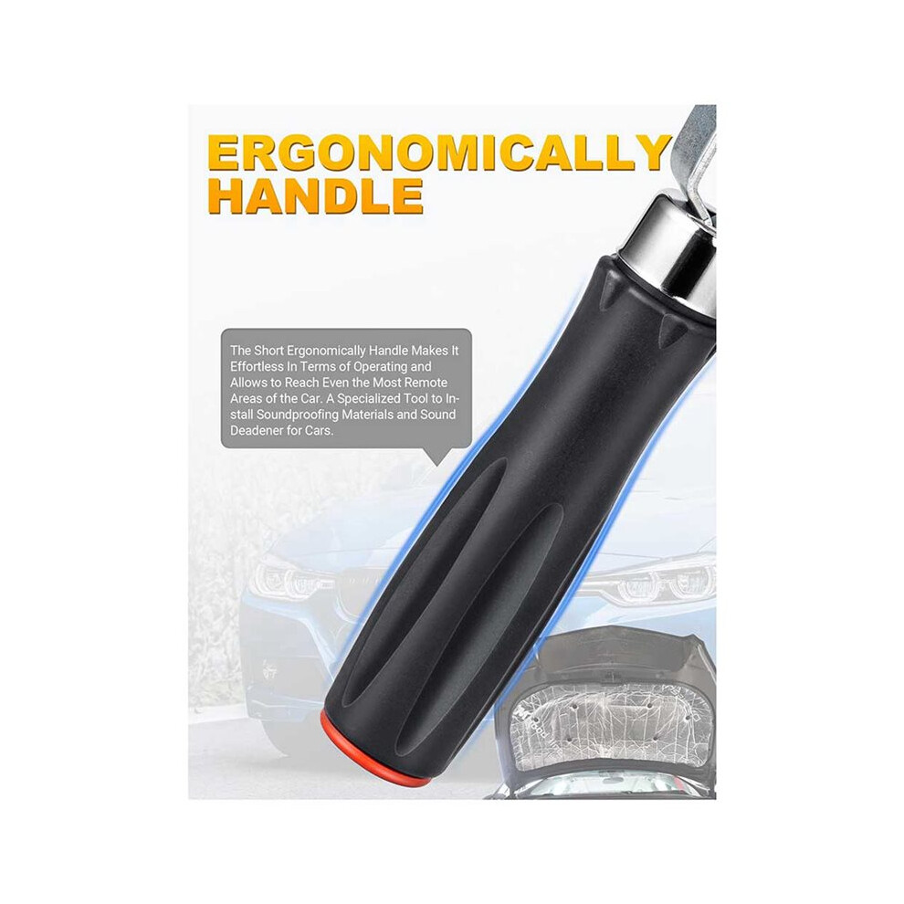 Car Audio Sound Deadening Roller Seam Roller, 4-Pack Heat Abatement Mat Noise Roller Sound Insulation Tool For Auto 6031015830157