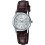 CASIO COLLECTION Mod. LADY DATE SILVER, LEATHER - ARGENTEE 1