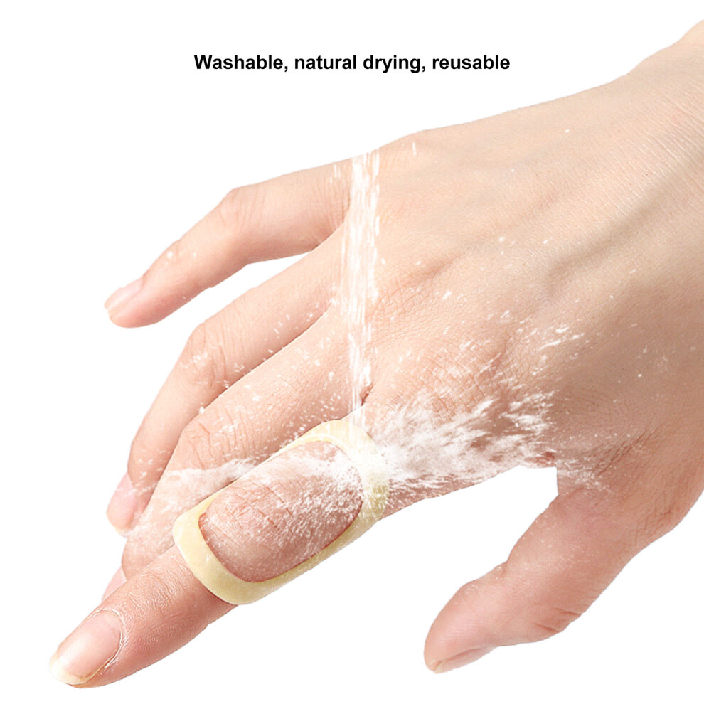 Curved Finger Splint Wide Strap