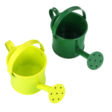 Metallgießkanne für den Gartenbau, modernes Design mit zwei Griffen für Zimmerpflanzen, tragbarer Indoor-Sprinkler für Kinder mit robustem und