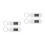 4St Compacte Digitale Sleutelhanger School En in Wit 5