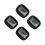 4Pièces Podomètre Clip ABS Noir Compteur Digital LCD Portable 5