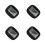 4Pièces Podomètre Clip ABS Noir Compteur Digital LCD Portable 6