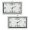 2St Mini Auto Dashboard Alloy Luminous Praktisch Design 11