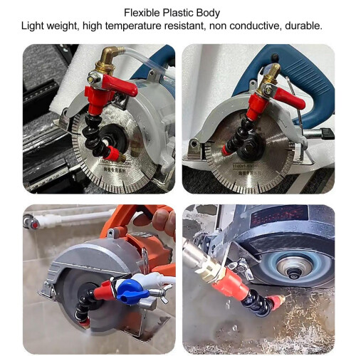Cutting Machine Misting System, Waterproof Water Sprayer for Grinder Dust Removal, Tile Saw Pump Dust Suppression Accessory 2