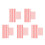 100Pcs Plastic Red Spray Can Straw Extensions for Versatile Home Use 7