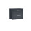 Balterley Partial Fluted 2 Drawer Wall Hung Vanity Unit with Colour Coordinating Worktop - 600mm - Dark Grey 2