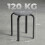 Homcom HOMCOM Stackable Stools Modern Cushioned Set of 4 Dark Grey 3