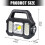Bright 250LM Solar LED Flashlights With COBs Light And-COBmodel 4
