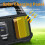Bright 250LM Solar LED Flashlights With COBs Light And-COBmodel 5