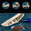 Professional Ship Model Nail Presser Tool Ship Hull Auxiliary Tools Set Ship Model Skin Fixation Tools 3