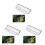 3St Multifunctionele Rvs Aquarium Gereedschaphouder Kleur 6
