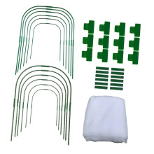 Plant Frost Protection Cover with Clips, Breathable Garden Mesh Netting for Vegetables and Plants