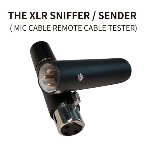 2X Audio Cable Tester XLR Interface Test Electronic Testing Instrument Professional Audio Tester 2