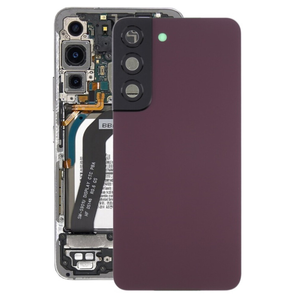 (Purple) Battery Back Cover For Samsung For Galaxy S22 5G Sm-S901b Purple 6963311546565