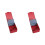 2X 25pcs Twist Drill Bit Case Drill Bit Dispenser Organizer, Empty Drill Bit Index Box Storage Case 2