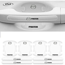 Lot de 8 films protecteurs anti-rayures, accessoires universels pour véhicules, installation et retrait faciles, compatibles avec voitures, camions