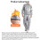 High Performances Sauna Suit For Men Women-Silver XL 4