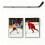 Pack de 2 supports de bâton de hockey avec coussins de-Clair 5