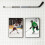 Pack de 2 supports de bâton de hockey avec coussins de-Clair 6