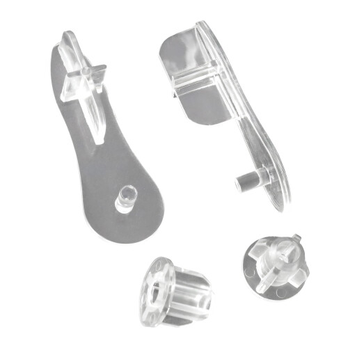 Window Blind Bottom Rail Cover Dustproof Simple Mounting-Set 2 1