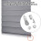 Window Blind Bottom Rail Cover Dustproof Simple Mounting-Set 2 3