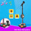 Exciting Light Effects Childrens Microphone For Role Play-Pink 5
