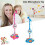Microphone pour enfants à lumière LED pour spectacles sur-Rose 7