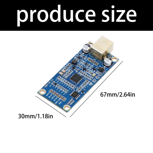 Portable XMOS XU316 USB Digital Support DSD512 Digital Converter 2