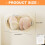 Without Drill Hanging Toiletry Organizers Clear Top Keep-White 4