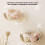 Without Drill Hanging Toiletry Organizers Clear Top Keep-White 7