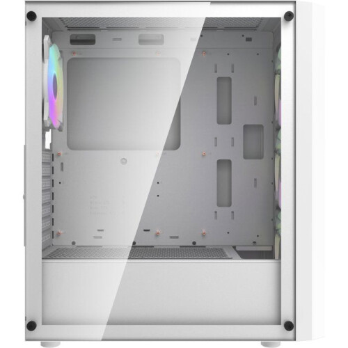 DARKFLASH - DF-DK351CL6-WH - DK351 - PC-behuizing zonder voeding - Middenformaat - ATX-formaat - Wit 1