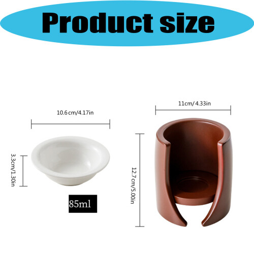 Elegant Ceramic Essential Oil Diffuser Stove for Home Decors and 2