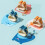 Lovely Bear Mop Holder Hook Included, Strong Load Capacity, Waterproof, Easy Installation, Multicolored 5