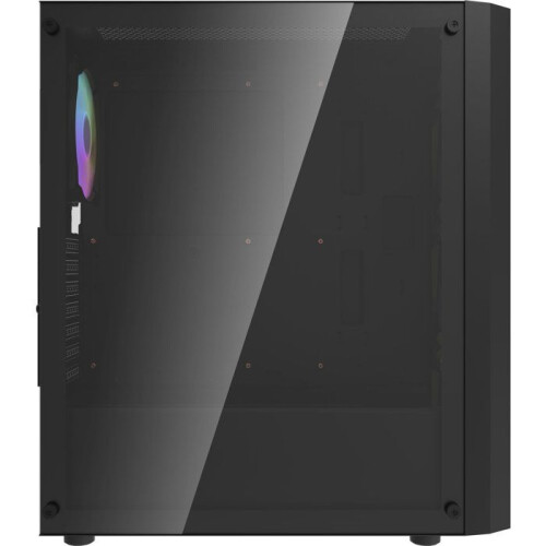 DARKFLASH - DF-DK351CL6-BK - DK351 - PC-Gehäuse ohne Netzteil - Mid Tower - ATX-Format - Schwarz 1